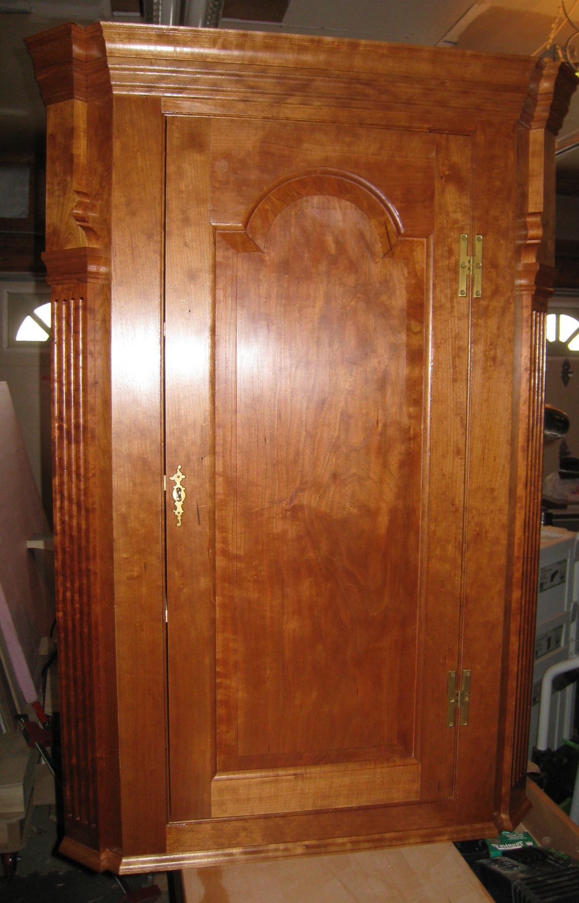 18th Century Virginia Corner Cabinet
